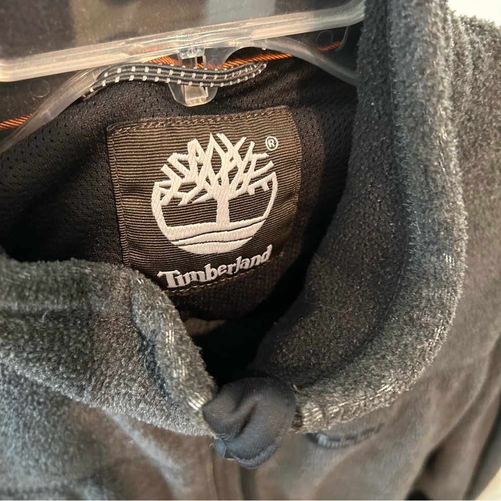 M Timberland Gray Zip Up Fleece - Picture 6 of 6